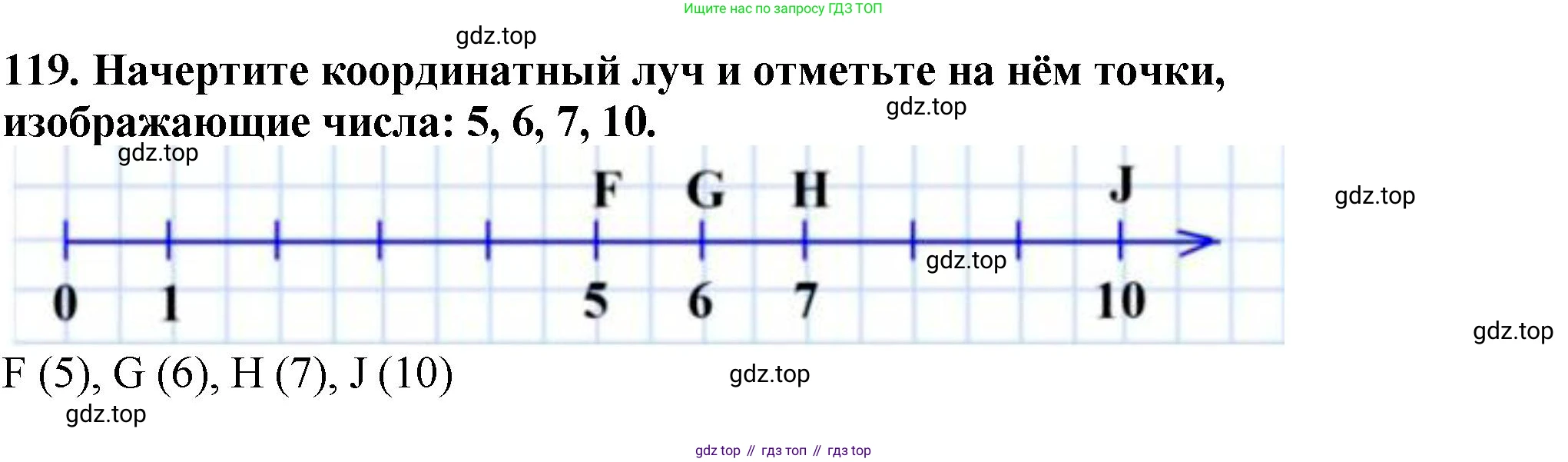 ГДЗ Математика, 5 класс Учебник, авторы: Мерзляк Аркадий Григорьевич, Полонский Виталий Борисович, Якир Михаил Семёнович, издательство Просвещение, Москва, 2019 - 2022, голубого цвета, страница 37, номер 119, Решение 4