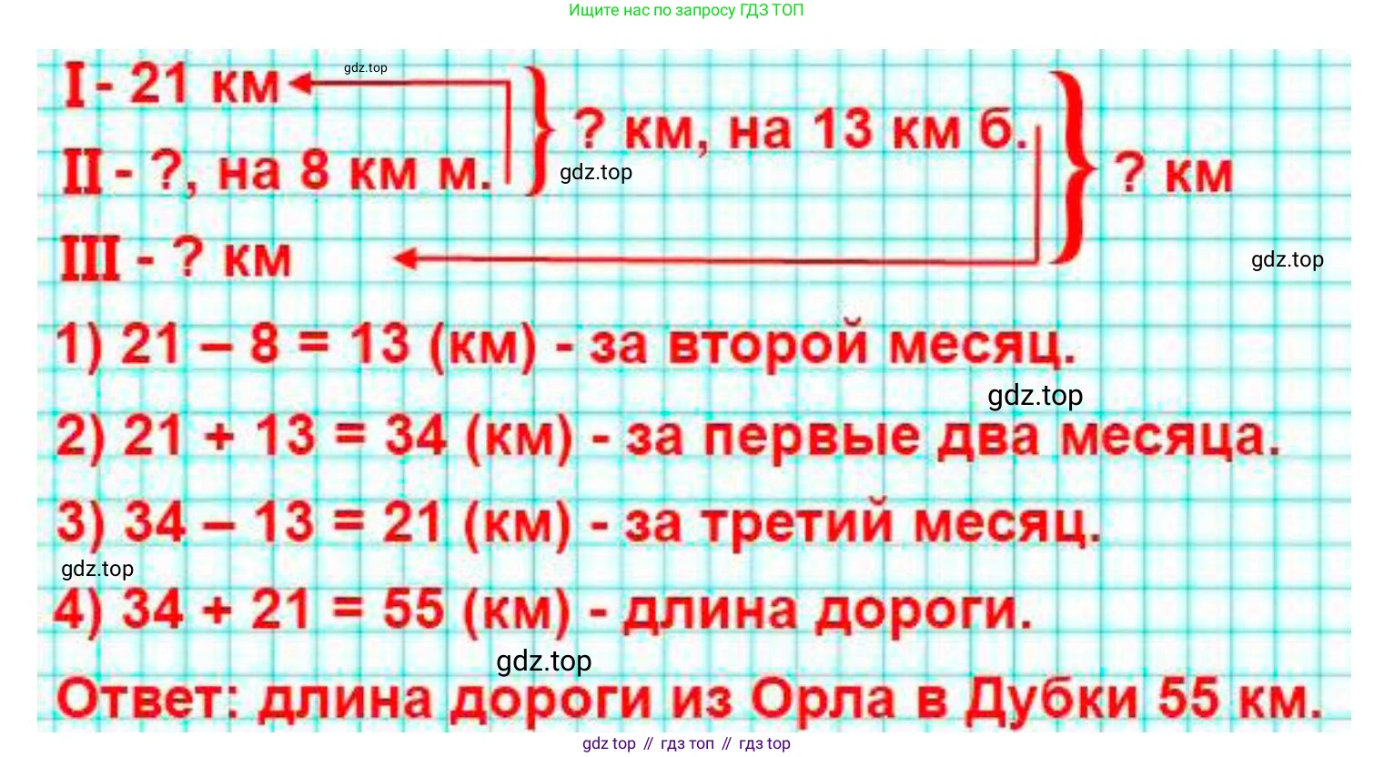 ГДЗ Математика, 5 класс Учебник, авторы: Мерзляк Аркадий Григорьевич, Полонский Виталий Борисович, Якир Михаил Семёнович, издательство Просвещение, Москва, 2019 - 2022, голубого цвета, страница 58, номер 208, Решение 4 (продолжение 2)