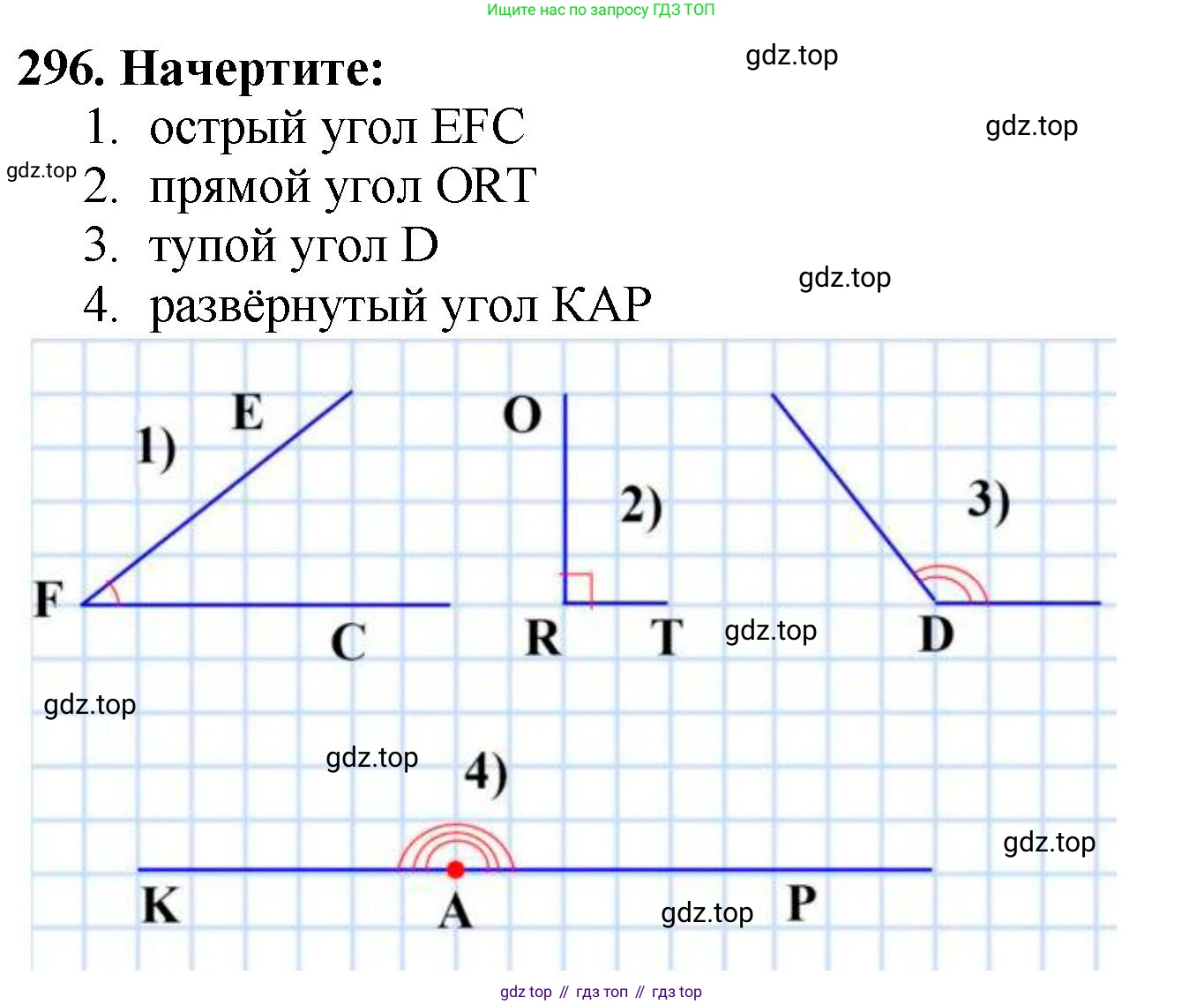 ГДЗ Математика, 5 класс Учебник, авторы: Мерзляк Аркадий Григорьевич, Полонский Виталий Борисович, Якир Михаил Семёнович, издательство Просвещение, Москва, 2019 - 2022, голубого цвета, страница 81, номер 296, Решение 4