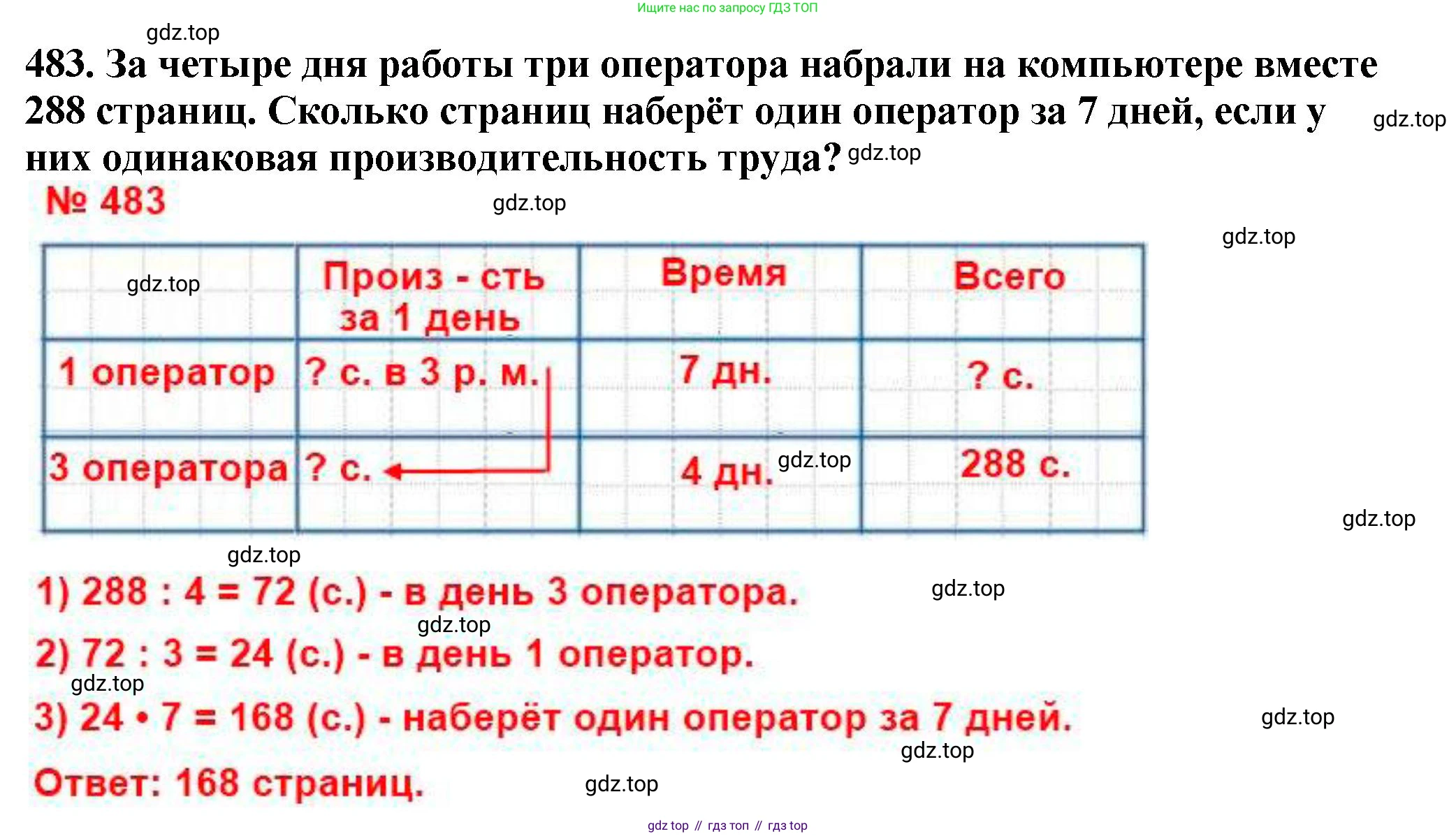ГДЗ Математика, 5 класс Учебник, авторы: Мерзляк Аркадий Григорьевич, Полонский Виталий Борисович, Якир Михаил Семёнович, издательство Просвещение, Москва, 2019 - 2022, голубого цвета, страница 127, номер 483, Решение 4