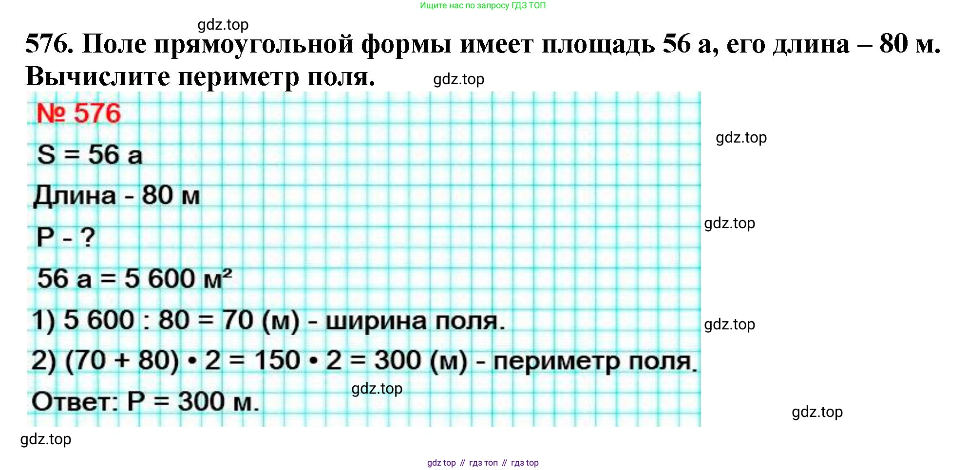 ГДЗ Математика, 5 класс Учебник, авторы: Мерзляк Аркадий Григорьевич, Полонский Виталий Борисович, Якир Михаил Семёнович, издательство Просвещение, Москва, 2019 - 2022, голубого цвета, страница 142, номер 576, Решение 4