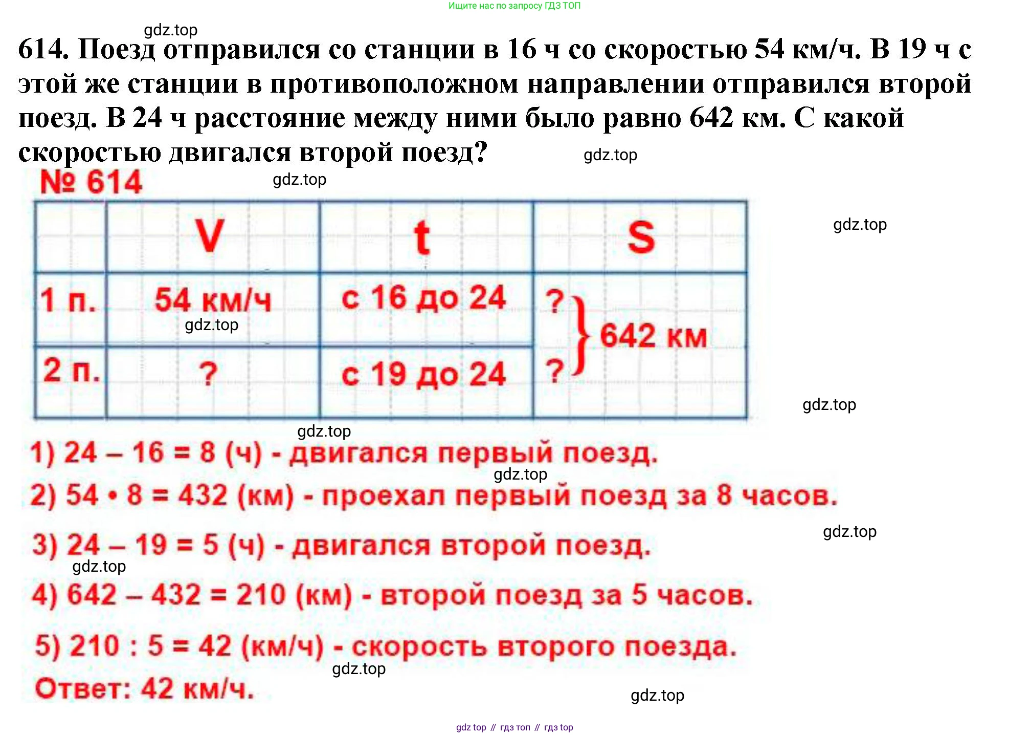 ГДЗ Математика, 5 класс Учебник, авторы: Мерзляк Аркадий Григорьевич, Полонский Виталий Борисович, Якир Михаил Семёнович, издательство Просвещение, Москва, 2019 - 2022, голубого цвета, страница 153, номер 614, Решение 4