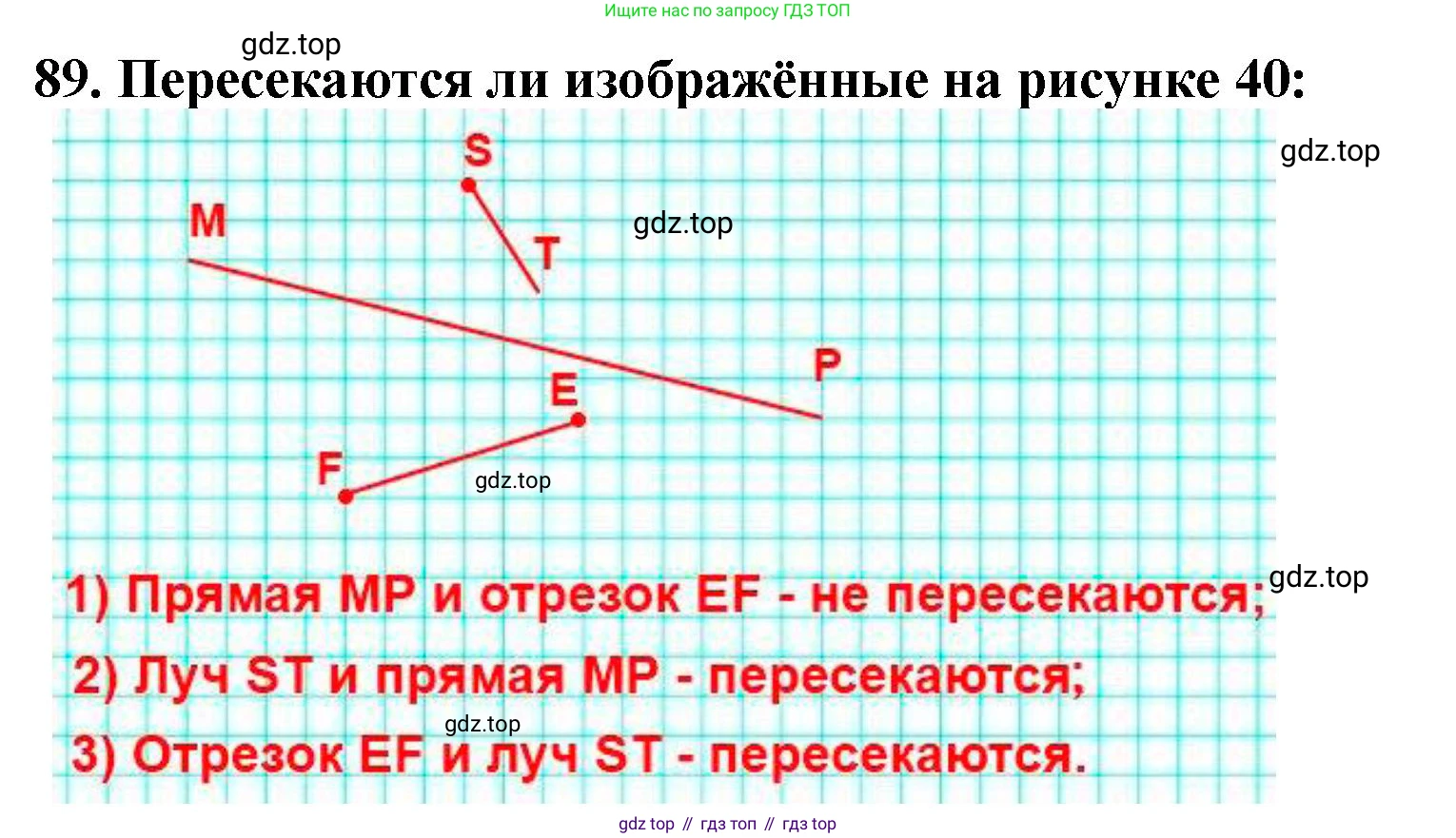 ГДЗ Математика, 5 класс Учебник, авторы: Мерзляк Аркадий Григорьевич, Полонский Виталий Борисович, Якир Михаил Семёнович, издательство Просвещение, Москва, 2019 - 2022, голубого цвета, страница 30, номер 89, Решение 4