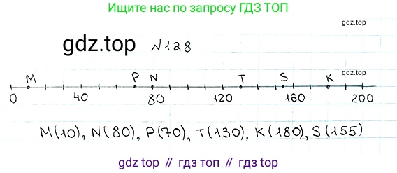 ГДЗ Математика, 5 класс Учебник, авторы: Мерзляк Аркадий Григорьевич, Полонский Виталий Борисович, Якир Михаил Семёнович, издательство Просвещение, Москва, 2019 - 2022, голубого цвета, страница 38, номер 128, Решение 5