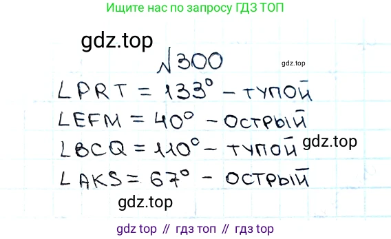 ГДЗ Математика, 5 класс Учебник, авторы: Мерзляк Аркадий Григорьевич, Полонский Виталий Борисович, Якир Михаил Семёнович, издательство Просвещение, Москва, 2019 - 2022, голубого цвета, страница 82, номер 300, Решение 5