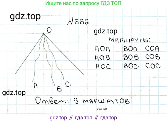 ГДЗ Математика, 5 класс Учебник, авторы: Мерзляк Аркадий Григорьевич, Полонский Виталий Борисович, Якир Михаил Семёнович, издательство Просвещение, Москва, 2019 - 2022, голубого цвета, страница 165, номер 662, Решение 5