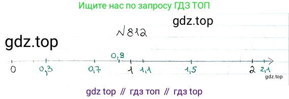 ГДЗ Математика, 5 класс Учебник, авторы: Мерзляк Аркадий Григорьевич, Полонский Виталий Борисович, Якир Михаил Семёнович, издательство Просвещение, Москва, 2019 - 2022, голубого цвета, страница 209, номер 812, Решение 5