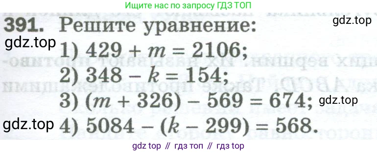 Математика, 5 класс Учебник, авторы: Мерзляк Аркадий Григорьевич, Полонский Виталий Борисович, Якир Михаил Семёнович, издательство Просвещение, Москва, 2023, голубого цвета, страница 101, номер 391, Условие