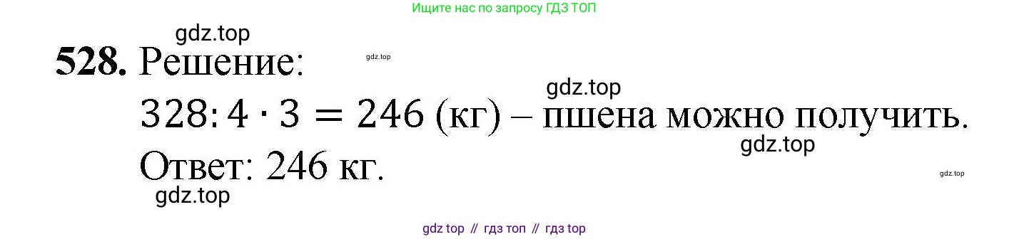 Математика, 5 класс Учебник, авторы: Мерзляк Аркадий Григорьевич, Полонский Виталий Борисович, Якир Михаил Семёнович, издательство Просвещение, Москва, 2023, голубого цвета, страница 133, номер 528, Решение