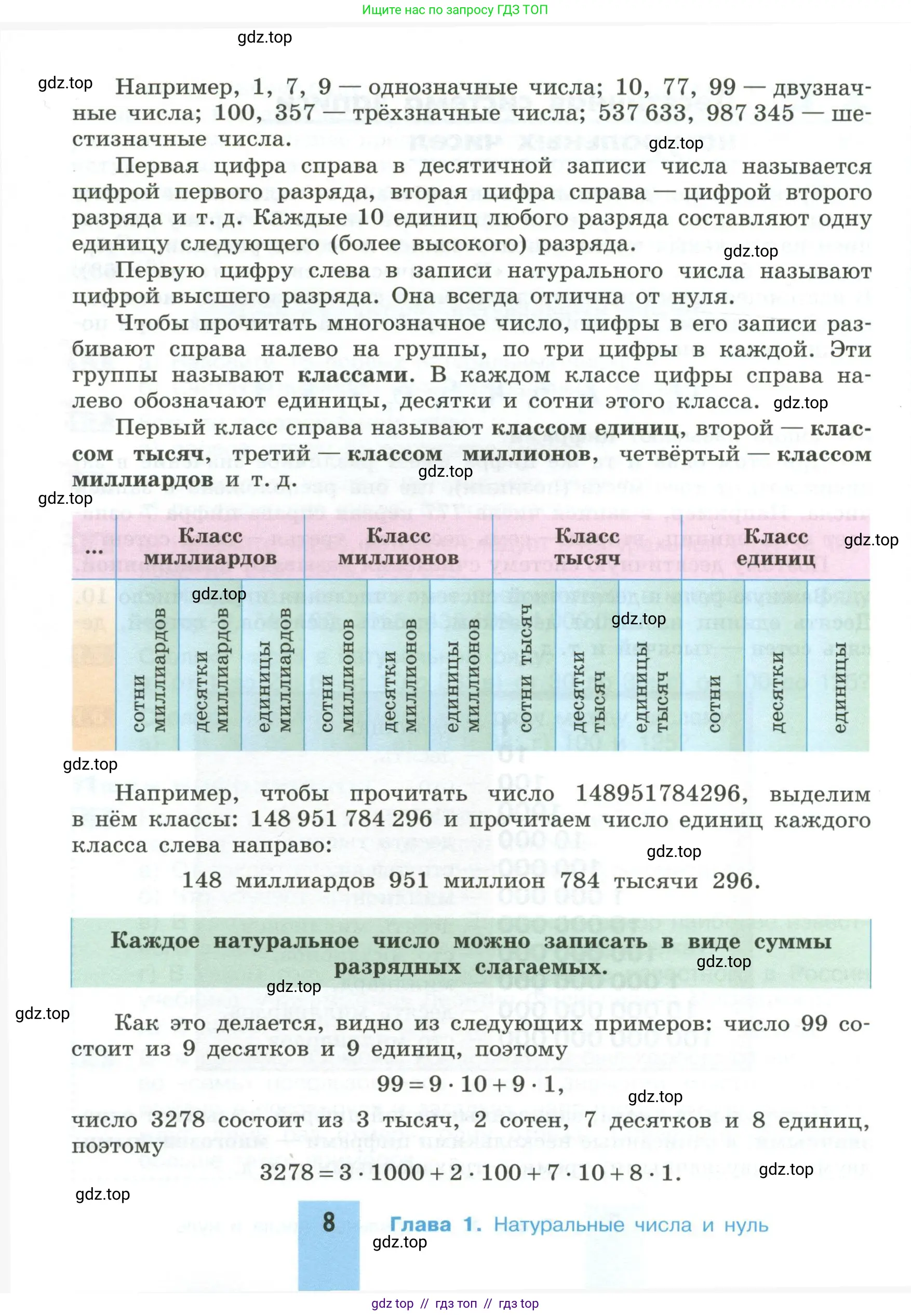 Математика, 5 класс Учебник, авторы: Никольский Сергей Михайлович, Потапов Михаил Константинович, Решетников Николай Николаевич, Шевкин Александр Владимирович, издательство Просвещение, Москва, 2023, коричневого цвета, страница 8
