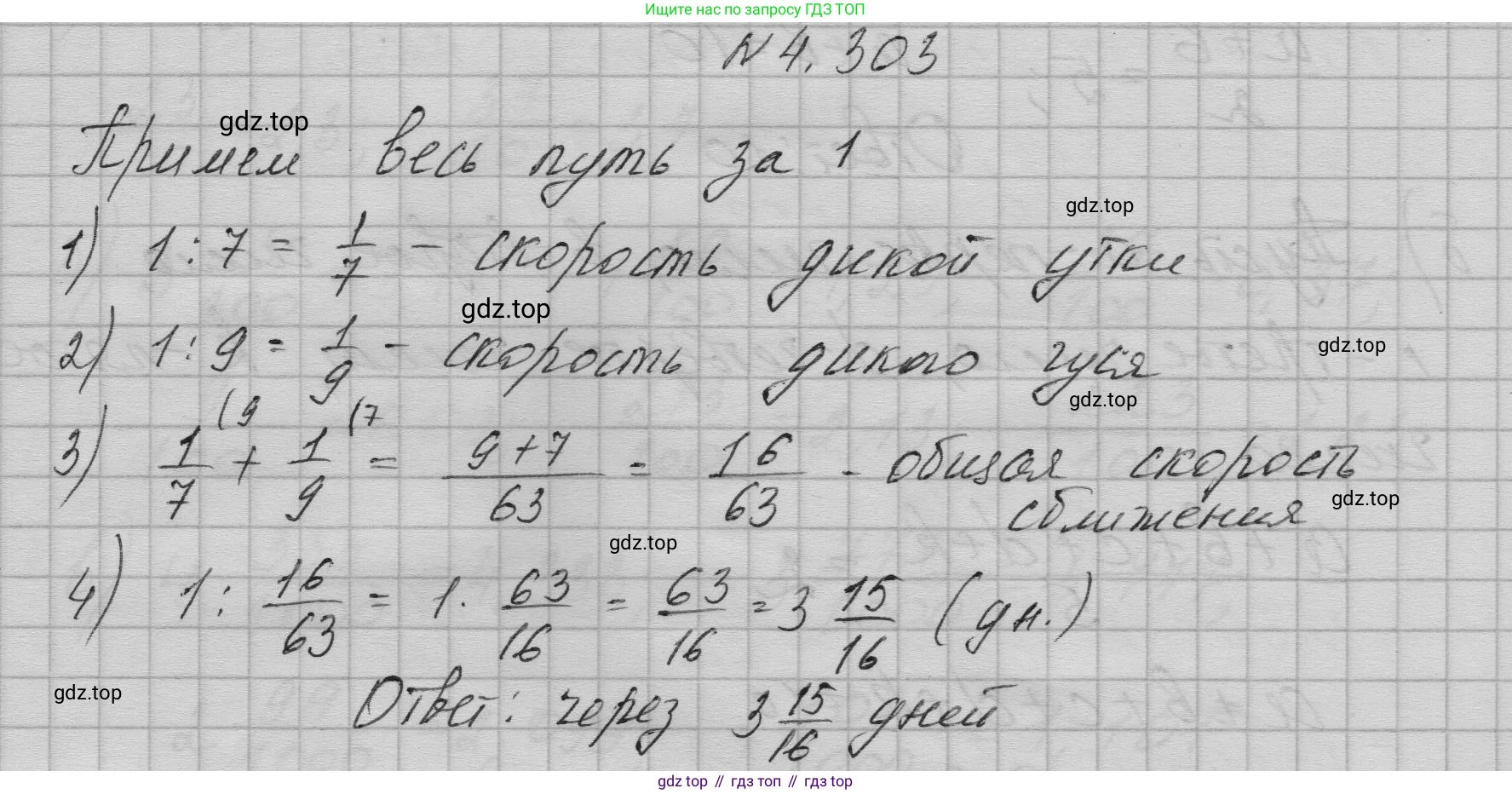 ГДЗ Математика, 5 класс Учебник, авторы: Никольский Сергей Михайлович, Потапов Михаил Константинович, Решетников Николай Николаевич, Шевкин Александр Владимирович, издательство Просвещение, Москва, 2023, коричневого цвета, страница 230, номер 4.303, Решение 1
