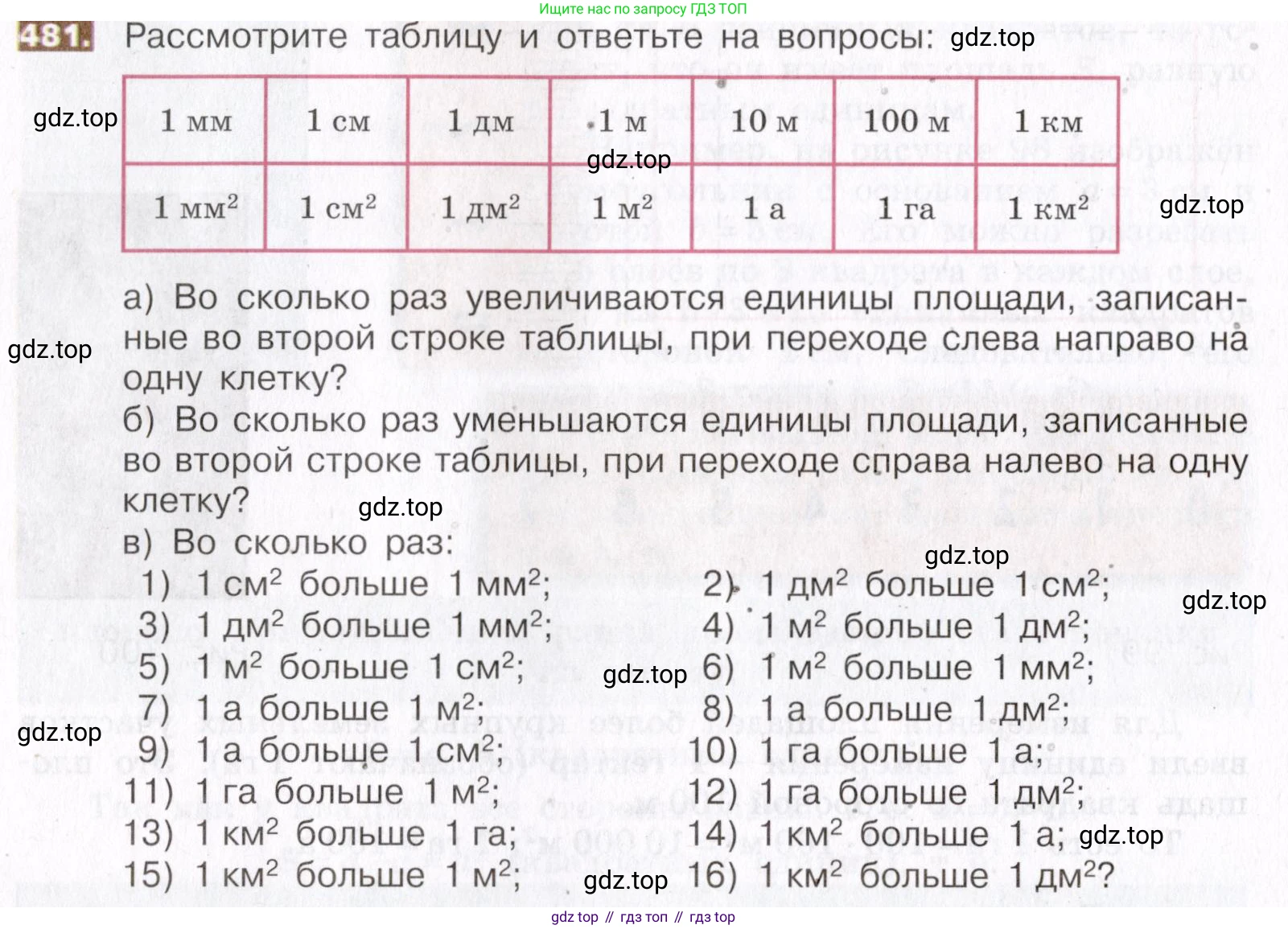 ГДЗ Математика, 5 класс Учебник, авторы: Никольский Сергей Михайлович, Потапов Михаил Константинович, Решетников Николай Николаевич, Шевкин Александр Владимирович, издательство Просвещение, Москва, 2019 - 2022, коричневого цвета, страница 108, номер 481, Условие