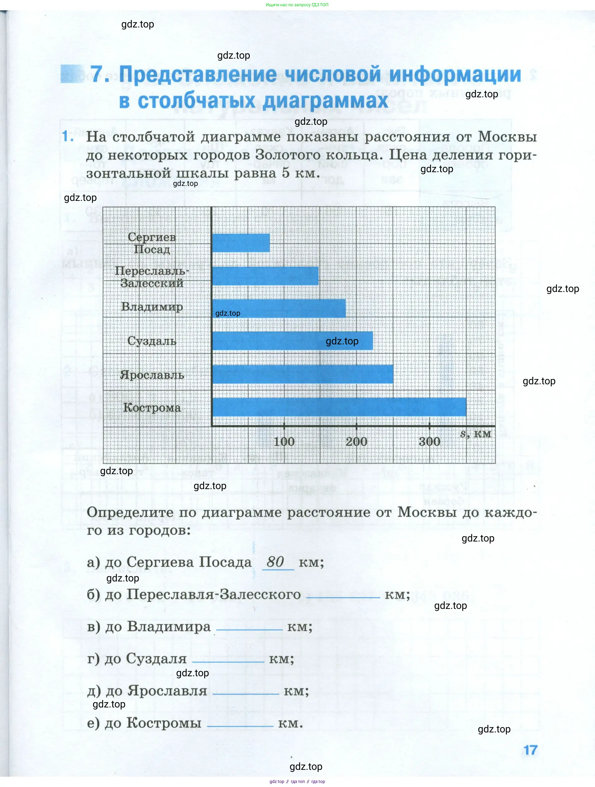 Математика, 5 класс рабочая тетрадь, автор: Ткачева Мария Владимировна, издательство Просвещение, Москва, 2024, белого цвета, страница 17