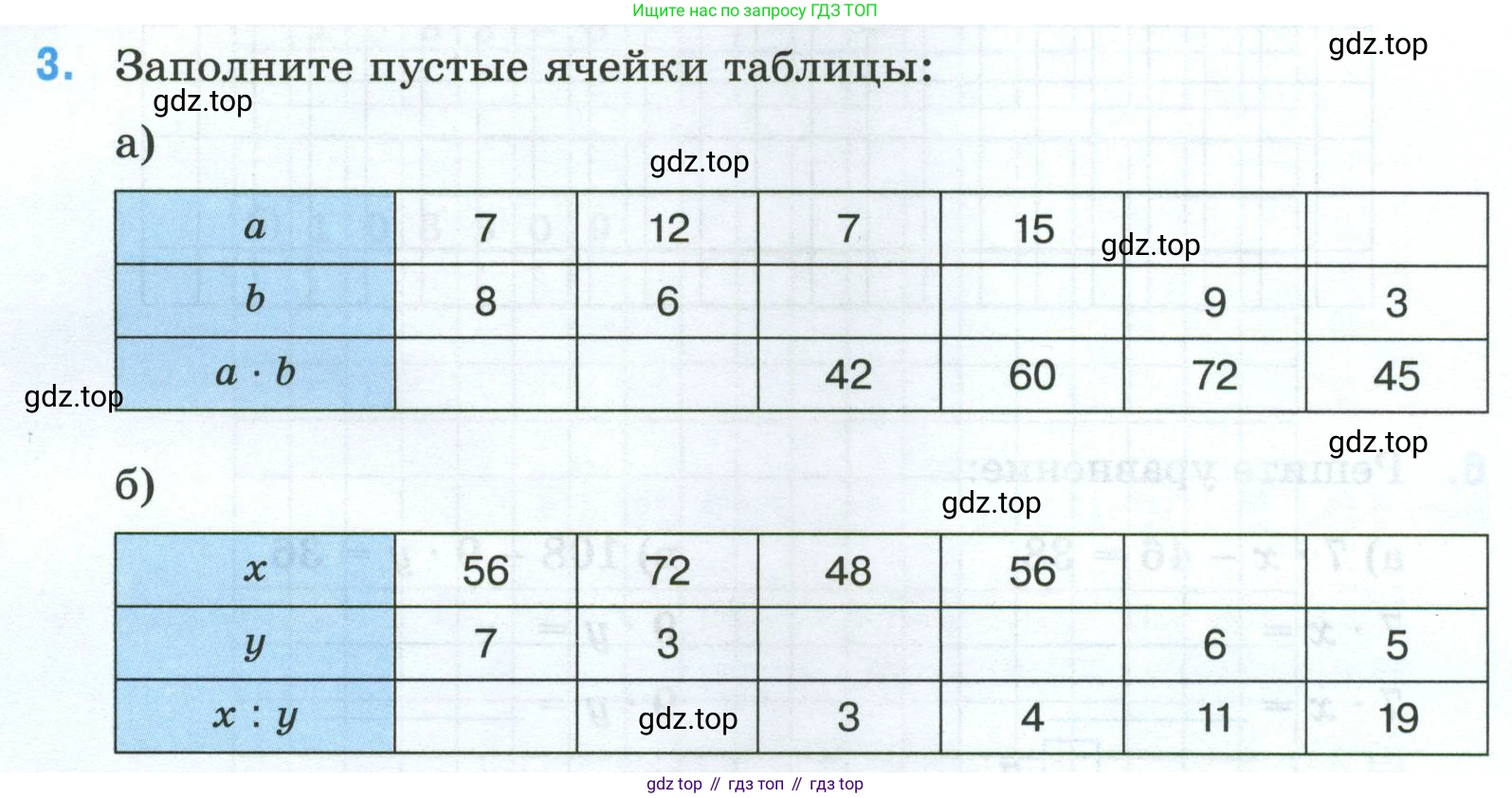 Математика, 5 класс рабочая тетрадь, автор: Ткачева Мария Владимировна, издательство Просвещение, Москва, 2024, белого цвета, страница 29, номер 3, Условие 2024