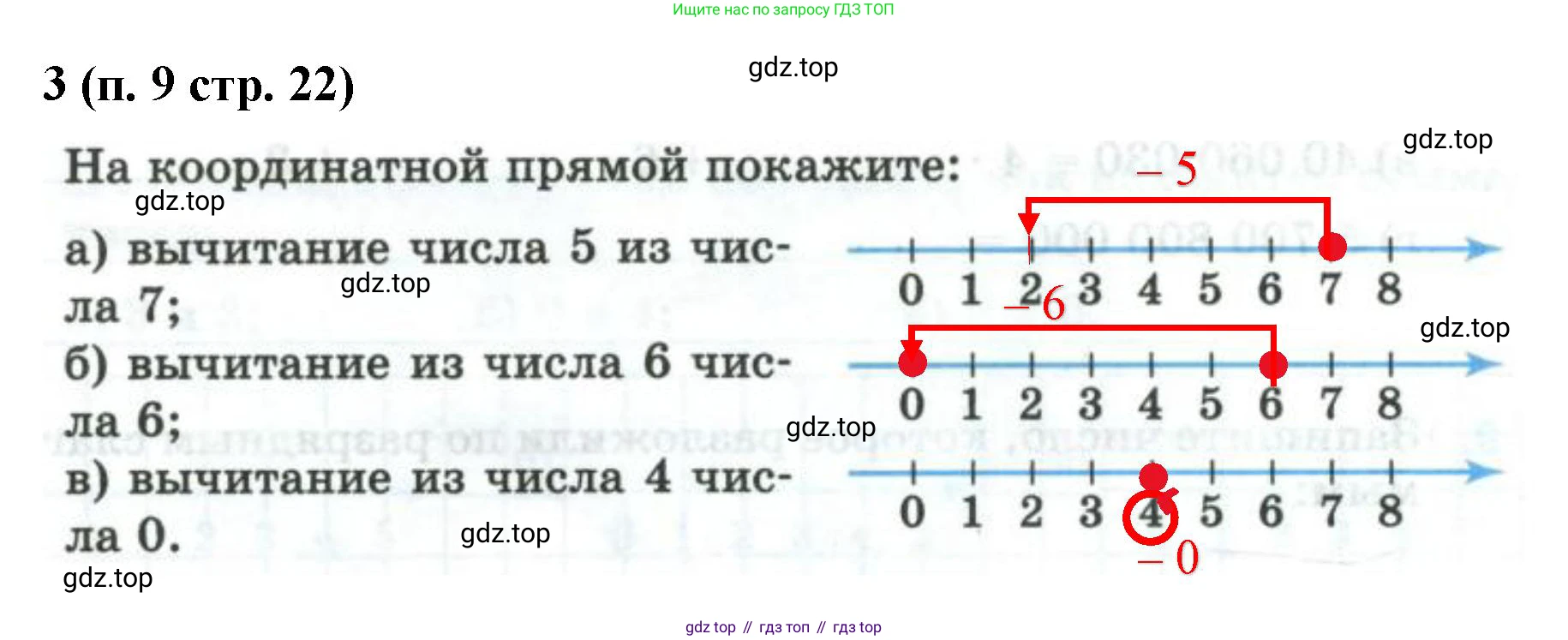 Математика, 5 класс рабочая тетрадь, автор: Ткачева Мария Владимировна, издательство Просвещение, Москва, 2024, белого цвета, страница 22, номер 3, Решение 2024