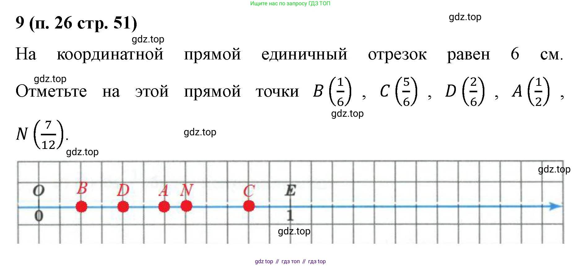 Математика, 5 класс рабочая тетрадь, автор: Ткачева Мария Владимировна, издательство Просвещение, Москва, 2024, белого цвета, страница 51, номер 9, Решение 2024