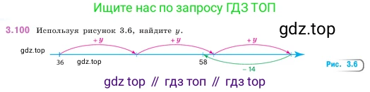 ГДЗ Математика, 5 класс Учебник, авторы: Виленкин Наум Яковлевич, Жохов Владимир Иванович, Чесноков Александр Семёнович, Александрова Лилия Александровна, Шварцбурд Семён Исаакович, издательство Просвещение, Москва, 2023, белого цвета, Часть 1, страница 90, номер 3.100, Условие