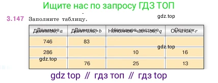 ГДЗ Математика, 5 класс Учебник, авторы: Виленкин Наум Яковлевич, Жохов Владимир Иванович, Чесноков Александр Семёнович, Александрова Лилия Александровна, Шварцбурд Семён Исаакович, издательство Просвещение, Москва, 2023, белого цвета, Часть 1, страница 94, номер 3.147, Условие