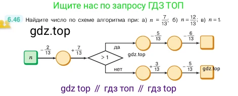 ГДЗ Математика, 5 класс Учебник, авторы: Виленкин Наум Яковлевич, Жохов Владимир Иванович, Чесноков Александр Семёнович, Александрова Лилия Александровна, Шварцбурд Семён Исаакович, издательство Просвещение, Москва, 2023, белого цвета, Часть 2, страница 100, номер 6.46, Условие