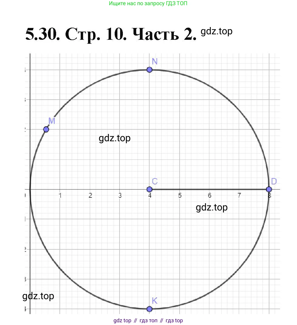 ГДЗ Математика, 5 класс Учебник, авторы: Виленкин Наум Яковлевич, Жохов Владимир Иванович, Чесноков Александр Семёнович, Александрова Лилия Александровна, Шварцбурд Семён Исаакович, издательство Просвещение, Москва, 2023, белого цвета, Часть 2, страница 10, номер 5.30, Решение 4