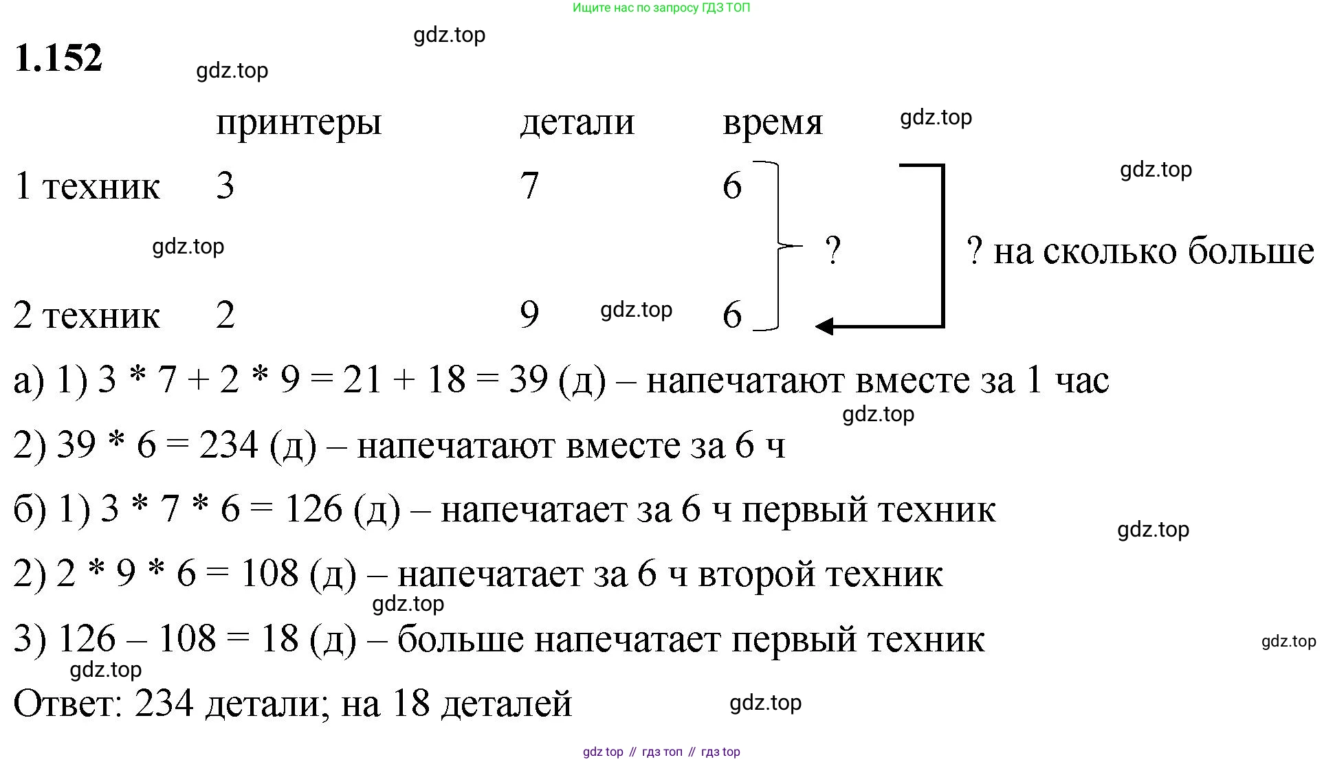 ГДЗ Математика, 5 класс Учебник, авторы: Виленкин Наум Яковлевич, Жохов Владимир Иванович, Чесноков Александр Семёнович, Александрова Лилия Александровна, Шварцбурд Семён Исаакович, издательство Просвещение, Москва, 2023, белого цвета, Часть 1, страница 31, номер 1.152, Решение 3