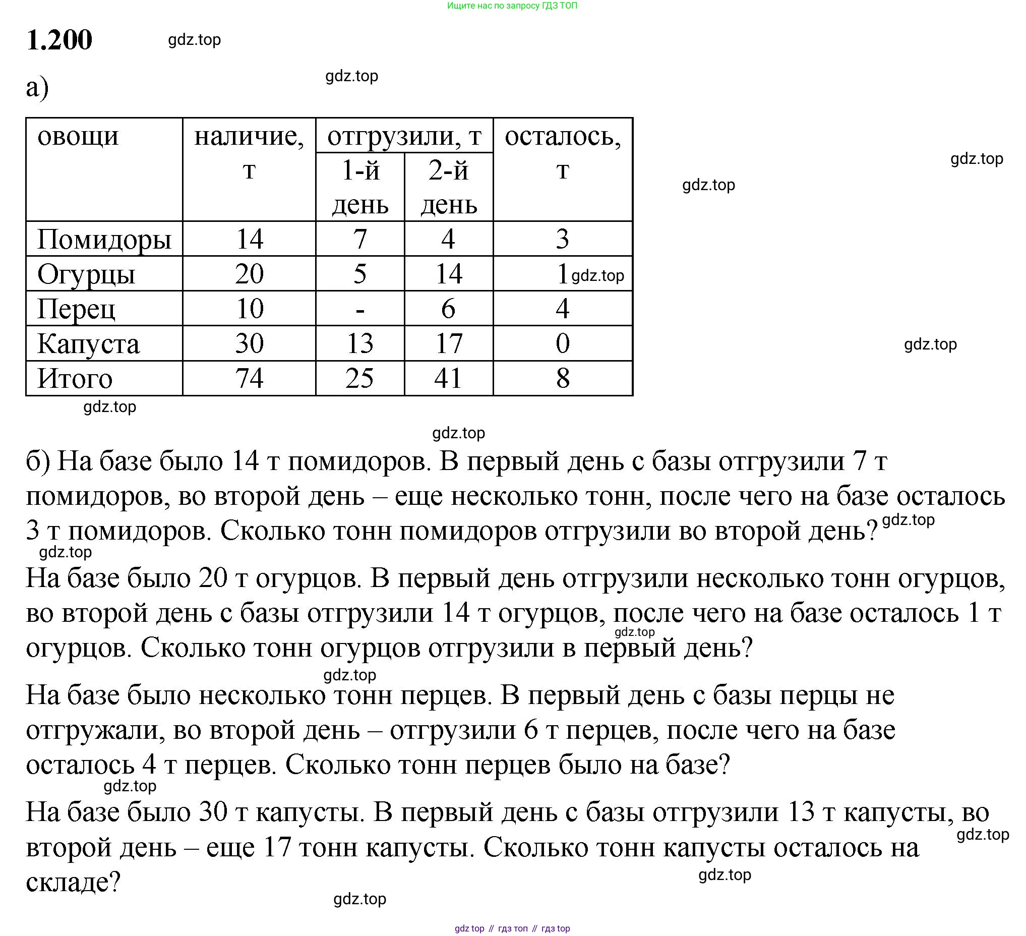 ГДЗ Математика, 5 класс Учебник, авторы: Виленкин Наум Яковлевич, Жохов Владимир Иванович, Чесноков Александр Семёнович, Александрова Лилия Александровна, Шварцбурд Семён Исаакович, издательство Просвещение, Москва, 2023, белого цвета, Часть 1, страница 39, номер 1.200, Решение 3