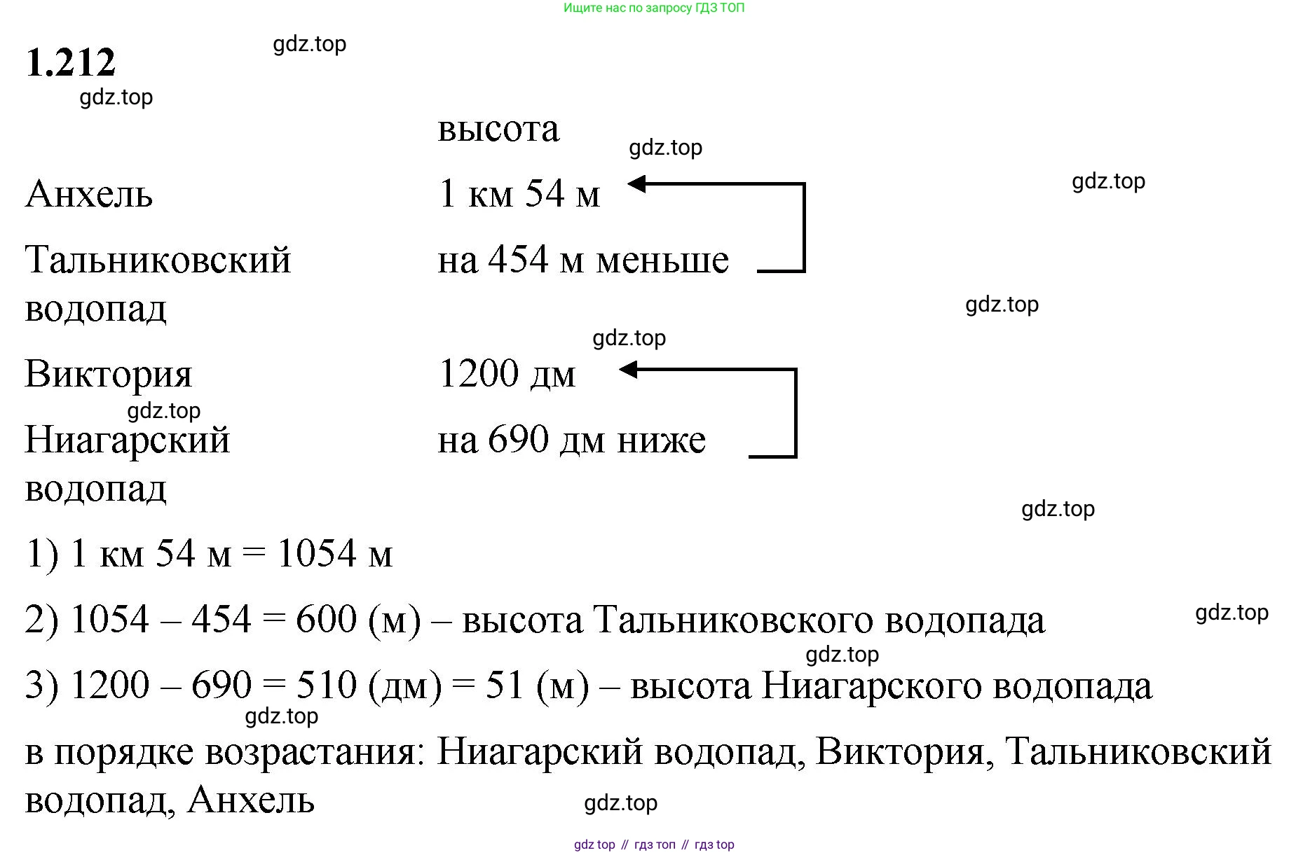 ГДЗ Математика, 5 класс Учебник, авторы: Виленкин Наум Яковлевич, Жохов Владимир Иванович, Чесноков Александр Семёнович, Александрова Лилия Александровна, Шварцбурд Семён Исаакович, издательство Просвещение, Москва, 2023, белого цвета, Часть 1, страница 41, номер 1.212, Решение 3