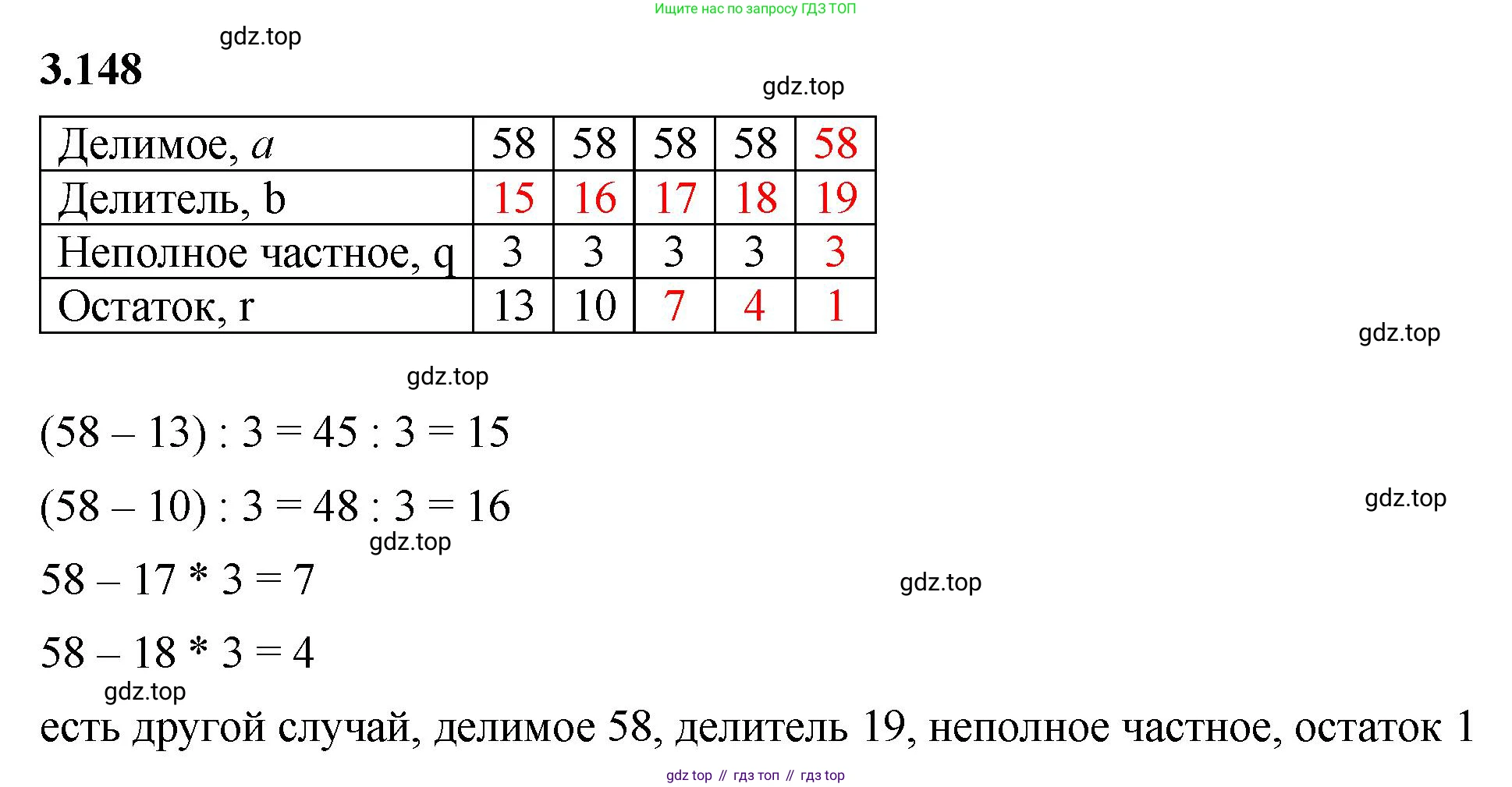 ГДЗ Математика, 5 класс Учебник, авторы: Виленкин Наум Яковлевич, Жохов Владимир Иванович, Чесноков Александр Семёнович, Александрова Лилия Александровна, Шварцбурд Семён Исаакович, издательство Просвещение, Москва, 2023, белого цвета, Часть 1, страница 95, номер 3.148, Решение 3