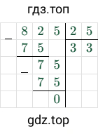 825:25=33