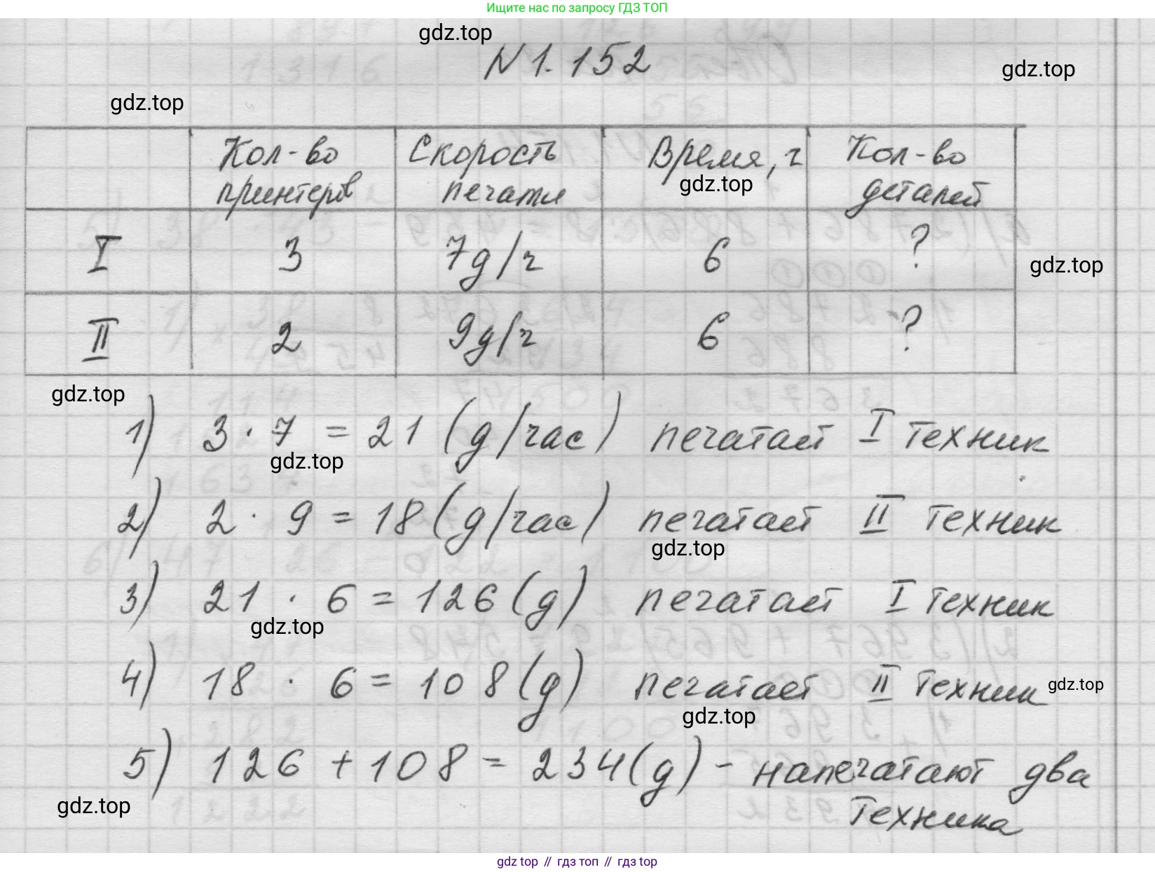 Математика, 5 класс Учебник, авторы: Виленкин Наум Яковлевич, Жохов Владимир Иванович, Чесноков Александр Семёнович, Александрова Лилия Александровна, Шварцбурд Семён Исаакович, издательство Просвещение, Москва, 2023, белого цвета, Часть 1, страница 31, номер 1.152, Решение 1