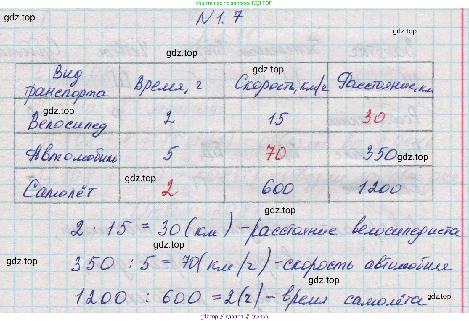 Математика, 5 класс Учебник, авторы: Виленкин Наум Яковлевич, Жохов Владимир Иванович, Чесноков Александр Семёнович, Александрова Лилия Александровна, Шварцбурд Семён Исаакович, издательство Просвещение, Москва, 2023, белого цвета, Часть 1, страница 10, номер 1.7, Решение 1