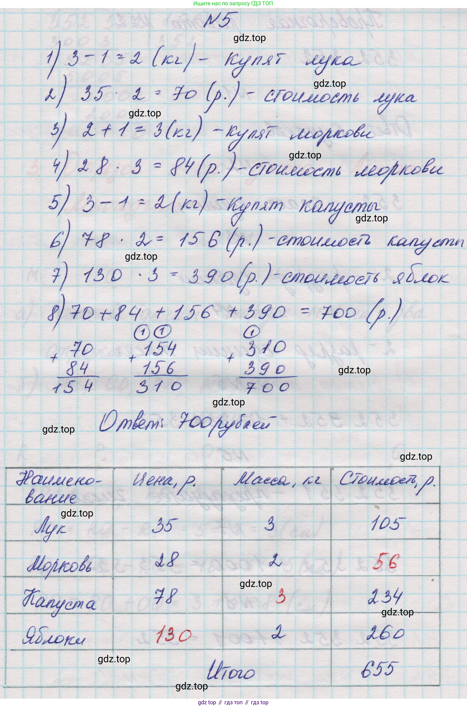 Математика, 5 класс Учебник, авторы: Виленкин Наум Яковлевич, Жохов Владимир Иванович, Чесноков Александр Семёнович, Александрова Лилия Александровна, Шварцбурд Семён Исаакович, издательство Просвещение, Москва, 2023, белого цвета, Часть 1, страница 15, номер 5, Решение 1
