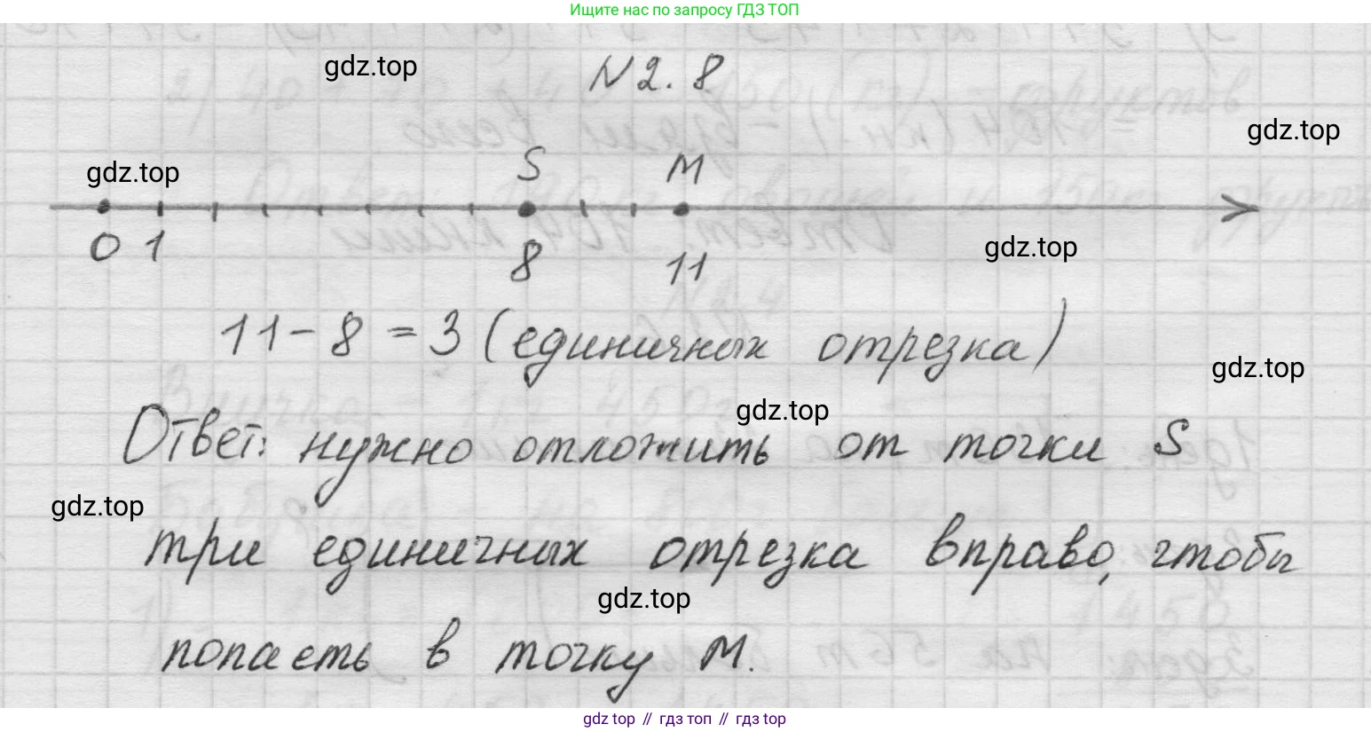 Математика, 5 класс Учебник, авторы: Виленкин Наум Яковлевич, Жохов Владимир Иванович, Чесноков Александр Семёнович, Александрова Лилия Александровна, Шварцбурд Семён Исаакович, издательство Просвещение, Москва, 2023, белого цвета, Часть 1, страница 46, номер 2.8, Решение 1