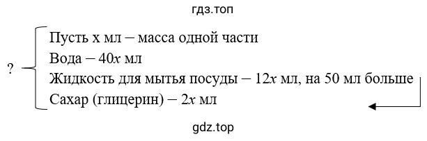 Упражнение 3.259. Схематический чертеж к задаче