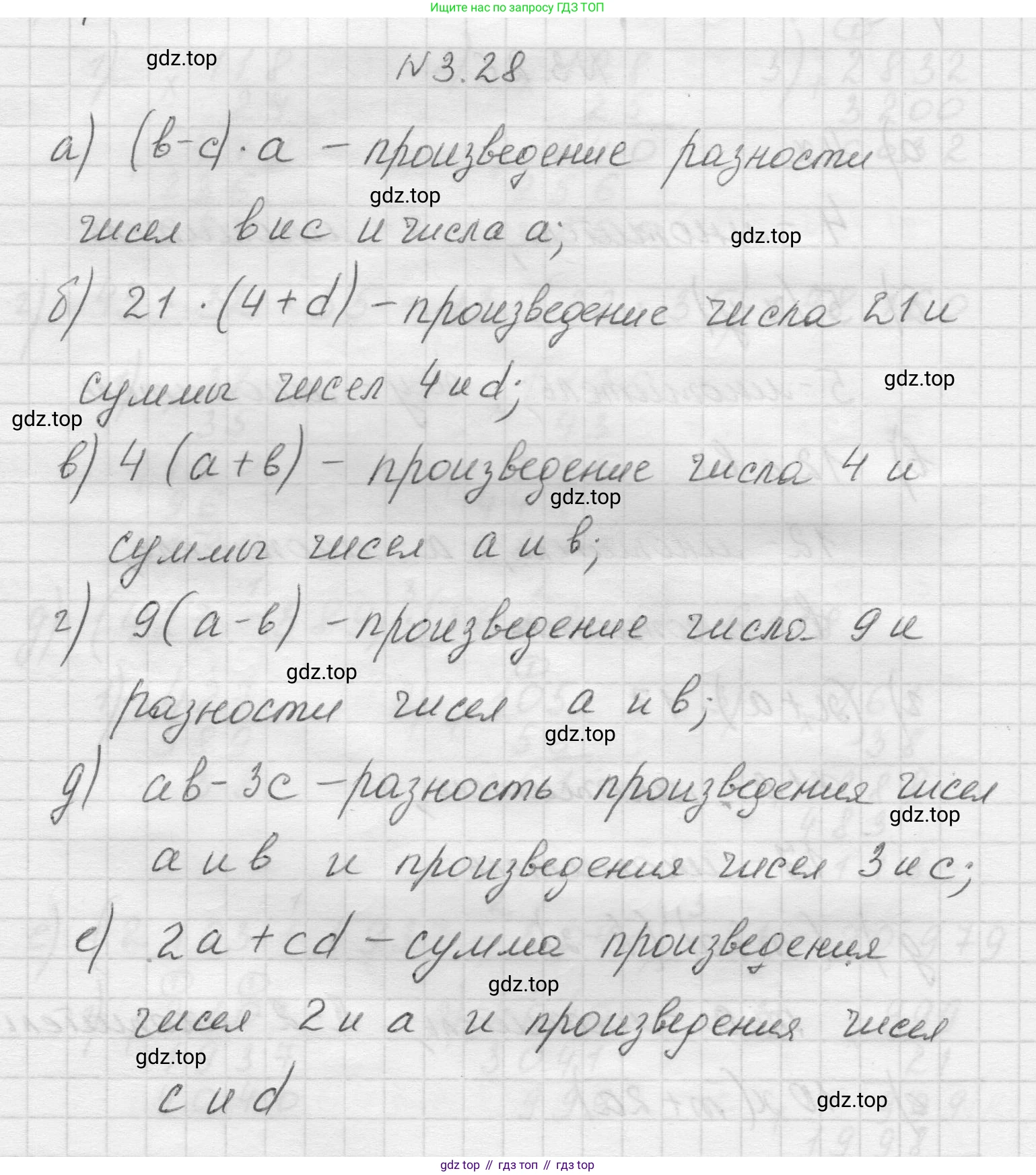Математика, 5 класс Учебник, авторы: Виленкин Наум Яковлевич, Жохов Владимир Иванович, Чесноков Александр Семёнович, Александрова Лилия Александровна, Шварцбурд Семён Исаакович, издательство Просвещение, Москва, 2023, белого цвета, Часть 1, страница 82, номер 3.28, Решение 1