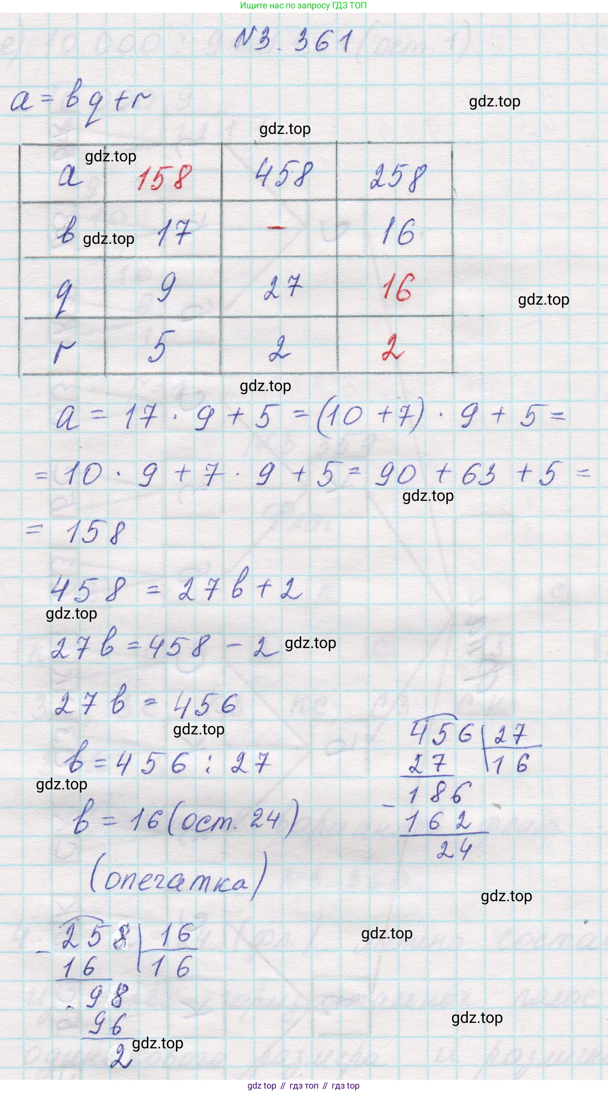 Математика, 5 класс Учебник, авторы: Виленкин Наум Яковлевич, Жохов Владимир Иванович, Чесноков Александр Семёнович, Александрова Лилия Александровна, Шварцбурд Семён Исаакович, издательство Просвещение, Москва, 2023, белого цвета, Часть 1, страница 121, номер 3.361, Решение 1