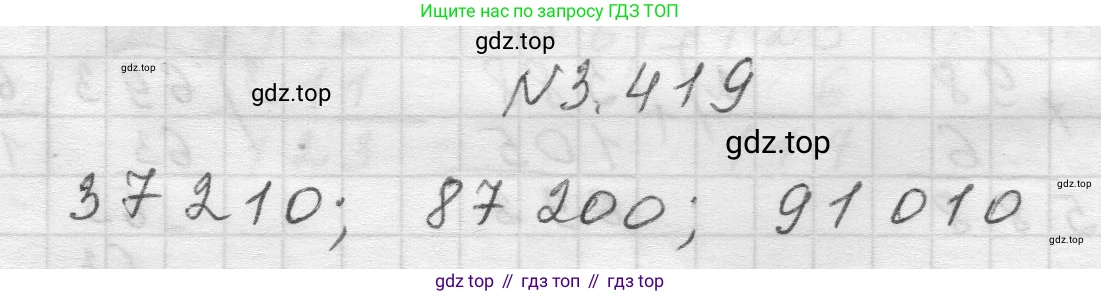 Математика, 5 класс Учебник, авторы: Виленкин Наум Яковлевич, Жохов Владимир Иванович, Чесноков Александр Семёнович, Александрова Лилия Александровна, Шварцбурд Семён Исаакович, издательство Просвещение, Москва, 2023, белого цвета, Часть 1, страница 128, номер 3.419, Решение 1