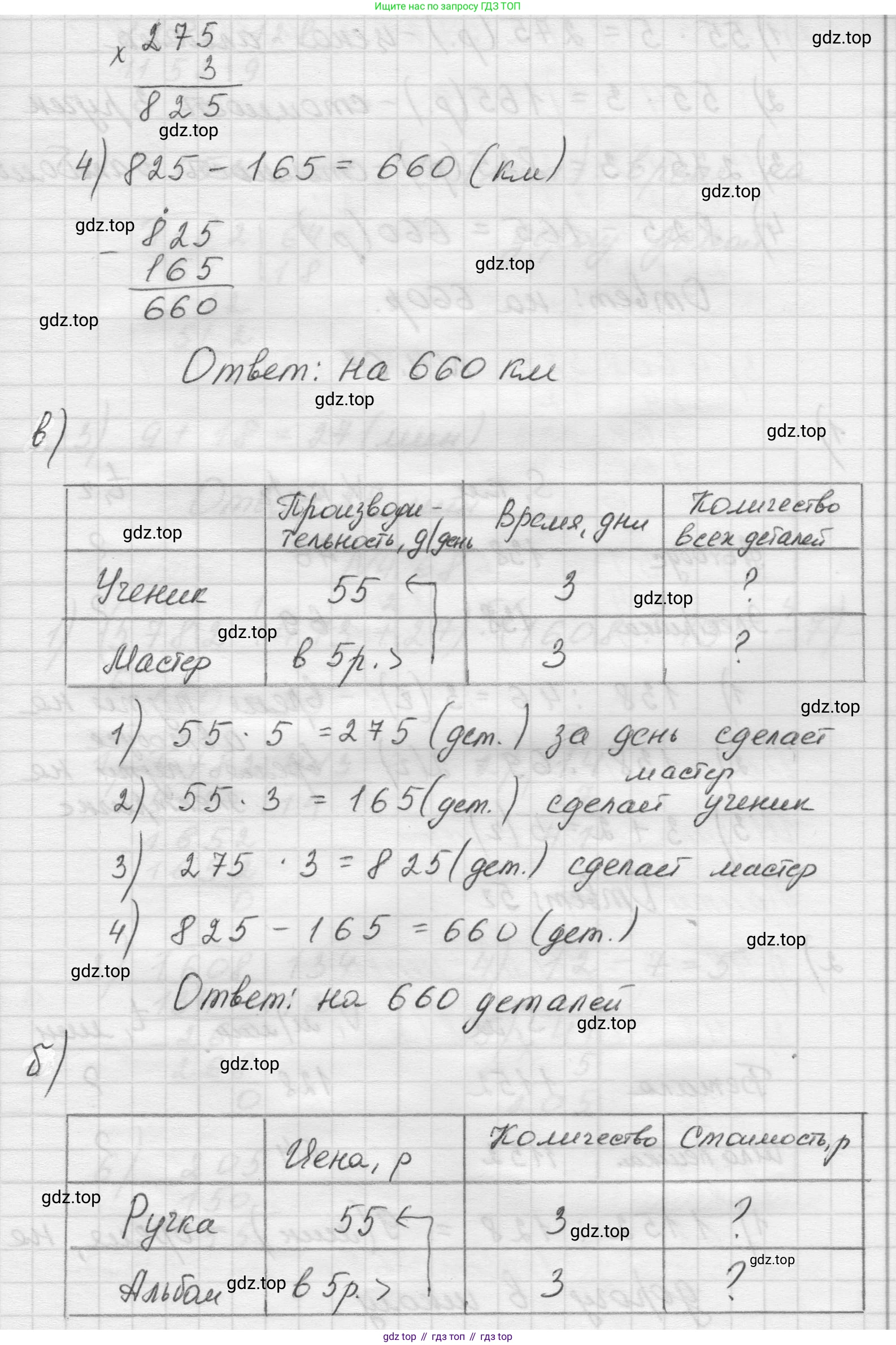 Математика, 5 класс Учебник, авторы: Виленкин Наум Яковлевич, Жохов Владимир Иванович, Чесноков Александр Семёнович, Александрова Лилия Александровна, Шварцбурд Семён Исаакович, издательство Просвещение, Москва, 2023, белого цвета, Часть 1, страница 140, номер 4.66, Решение 1 (продолжение 2)