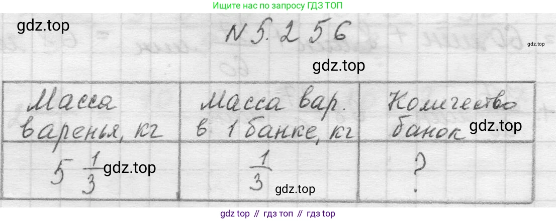 Математика, 5 класс Учебник, авторы: Виленкин Наум Яковлевич, Жохов Владимир Иванович, Чесноков Александр Семёнович, Александрова Лилия Александровна, Шварцбурд Семён Исаакович, издательство Просвещение, Москва, 2023, белого цвета, Часть 2, страница 44, номер 5.256, Решение 1
