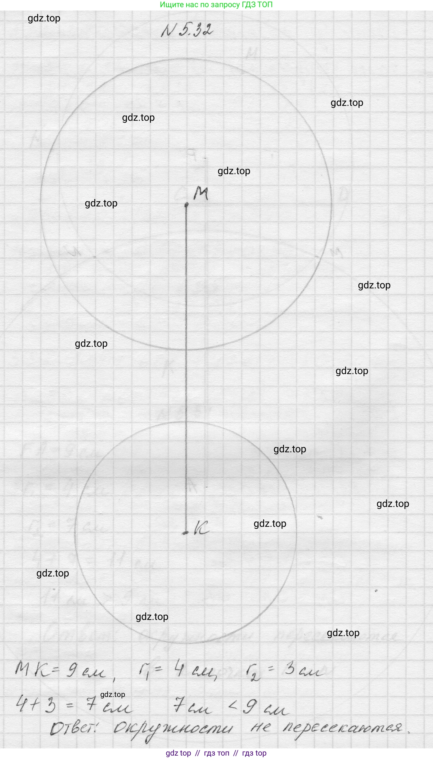 Математика, 5 класс Учебник, авторы: Виленкин Наум Яковлевич, Жохов Владимир Иванович, Чесноков Александр Семёнович, Александрова Лилия Александровна, Шварцбурд Семён Исаакович, издательство Просвещение, Москва, 2023, белого цвета, Часть 2, страница 10, номер 5.32, Решение 1