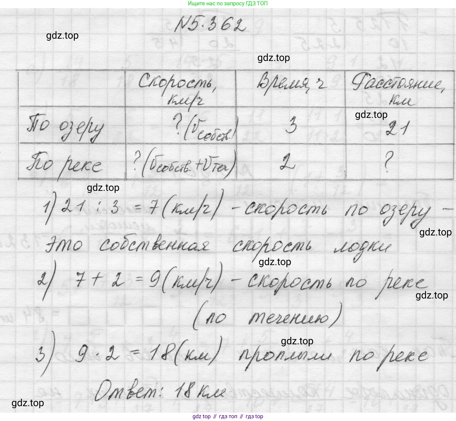 Математика, 5 класс Учебник, авторы: Виленкин Наум Яковлевич, Жохов Владимир Иванович, Чесноков Александр Семёнович, Александрова Лилия Александровна, Шварцбурд Семён Исаакович, издательство Просвещение, Москва, 2023, белого цвета, Часть 2, страница 61, номер 5.362, Решение 1