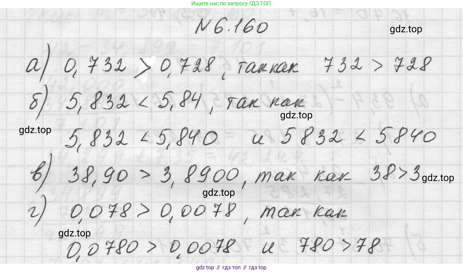 Математика, 5 класс Учебник, авторы: Виленкин Наум Яковлевич, Жохов Владимир Иванович, Чесноков Александр Семёнович, Александрова Лилия Александровна, Шварцбурд Семён Исаакович, издательство Просвещение, Москва, 2023, белого цвета, Часть 2, страница 115, номер 6.160, Решение 1