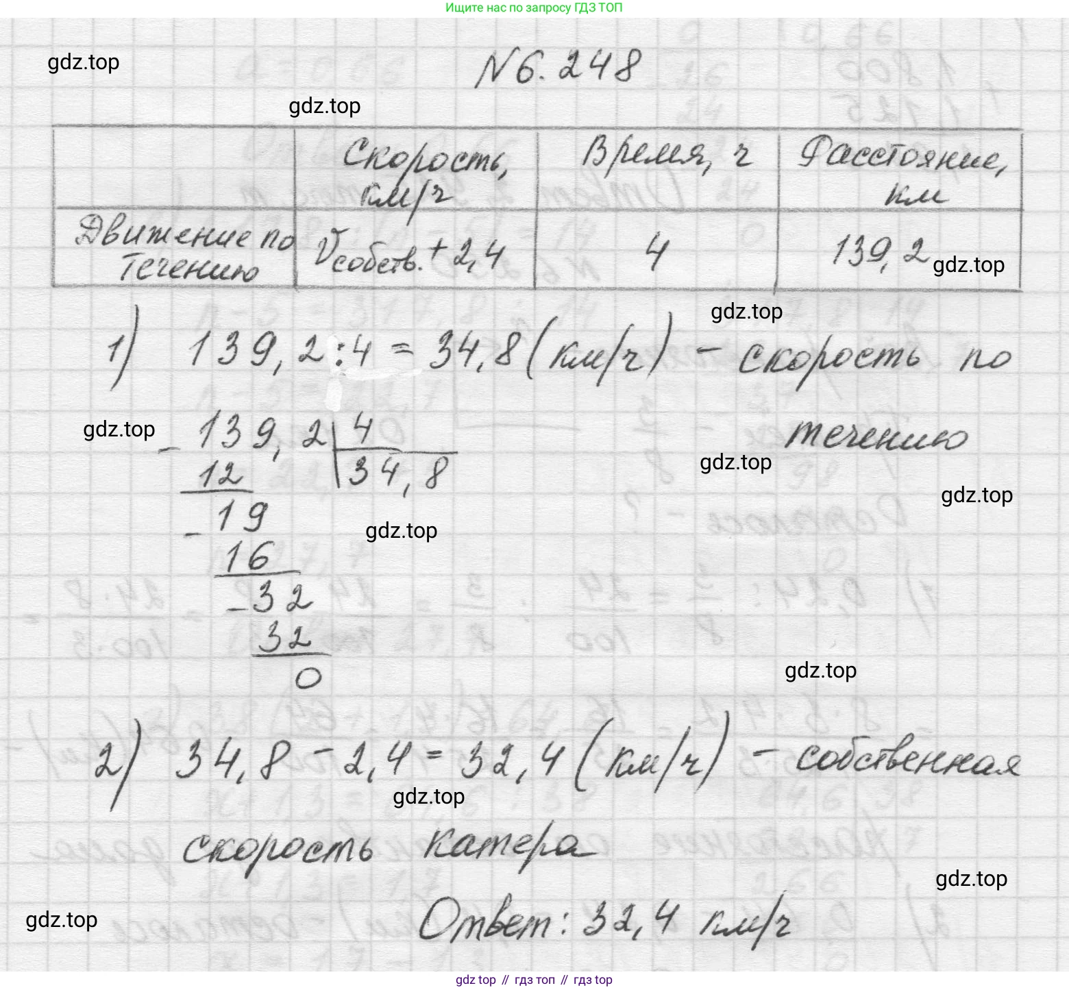 Математика, 5 класс Учебник, авторы: Виленкин Наум Яковлевич, Жохов Владимир Иванович, Чесноков Александр Семёнович, Александрова Лилия Александровна, Шварцбурд Семён Исаакович, издательство Просвещение, Москва, 2023, белого цвета, Часть 2, страница 127, номер 6.248, Решение 1