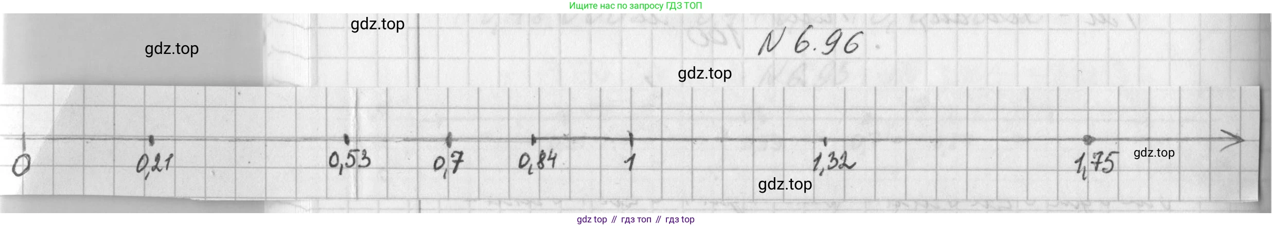 Математика, 5 класс Учебник, авторы: Виленкин Наум Яковлевич, Жохов Владимир Иванович, Чесноков Александр Семёнович, Александрова Лилия Александровна, Шварцбурд Семён Исаакович, издательство Просвещение, Москва, 2023, белого цвета, Часть 2, страница 106, номер 6.96, Решение 1