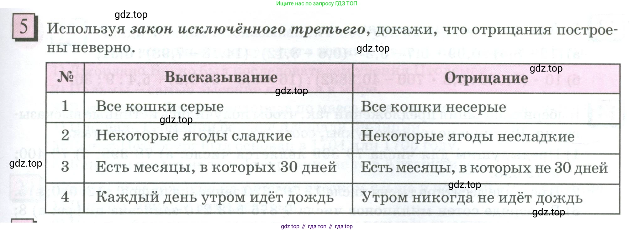 ГДЗ Математика, 6 класс Учебник, авторы: Дорофеев Георгий Владимирович, Петерсон Людмила Георгиевна, издательство Просвещение, Москва, 2023, голубого цвета, Часть 1, страница 7, номер 5, Условие 2023