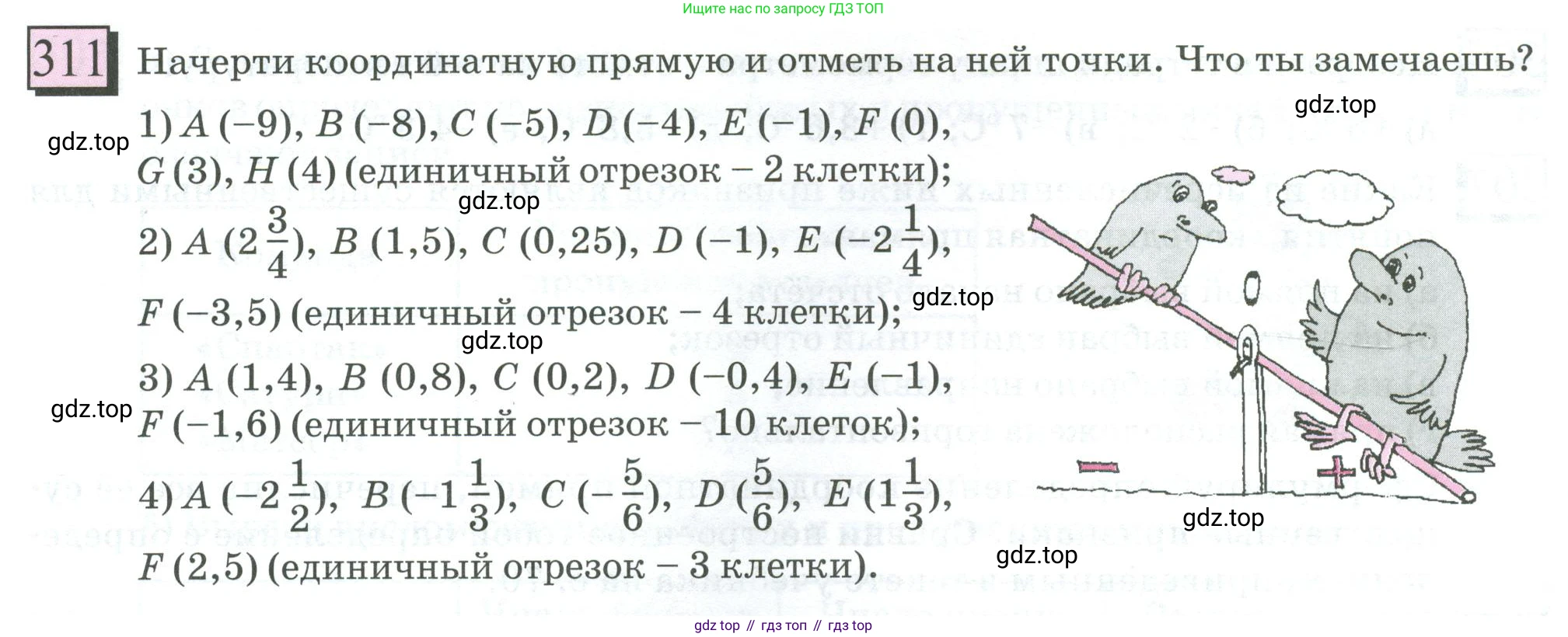 ГДЗ Математика, 6 класс Учебник, авторы: Дорофеев Георгий Владимирович, Петерсон Людмила Георгиевна, издательство Просвещение, Москва, 2023, голубого цвета, Часть 2, страница 74, номер 311, Условие 2023