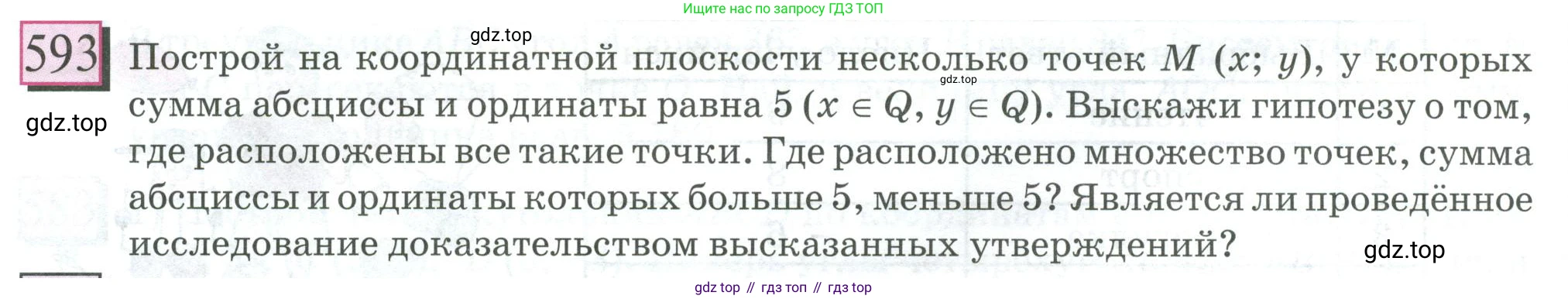 ГДЗ Математика, 6 класс Учебник, авторы: Дорофеев Георгий Владимирович, Петерсон Людмила Георгиевна, издательство Просвещение, Москва, 2023, голубого цвета, Часть 3, страница 138, номер 593, Условие 2023