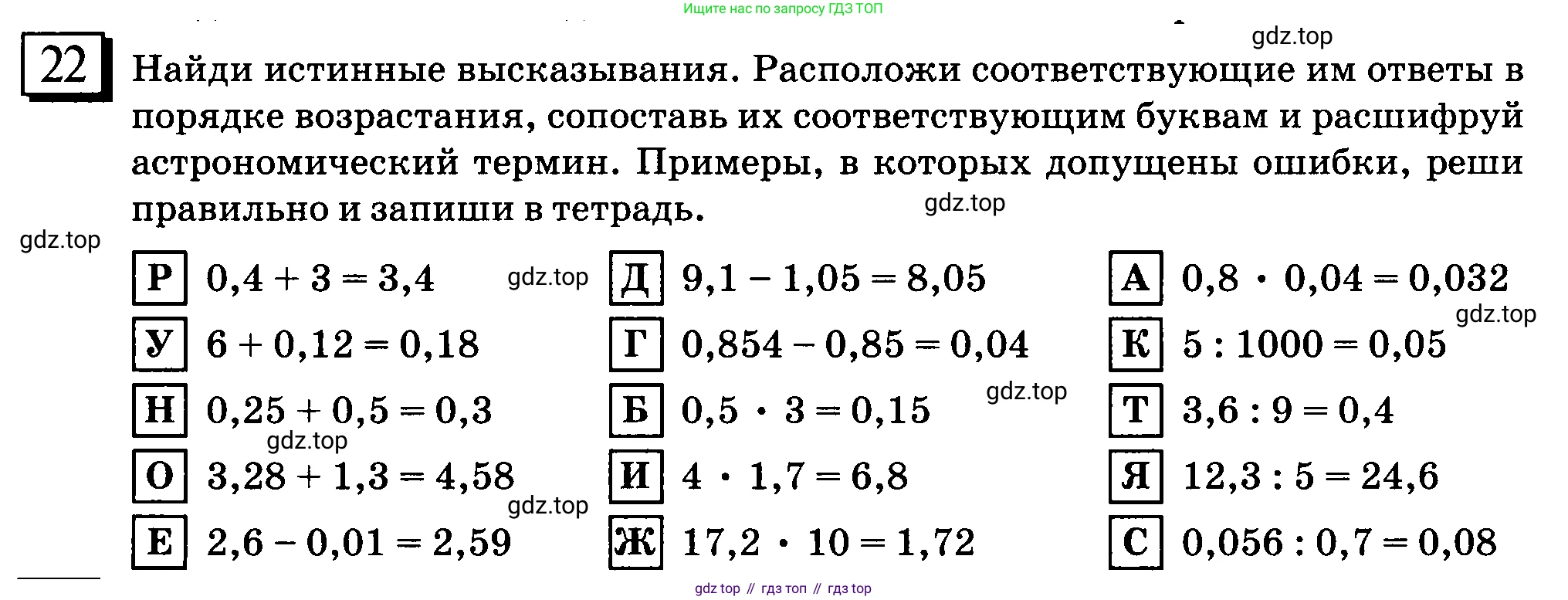 ГДЗ Математика, 6 класс Учебник, авторы: Дорофеев Георгий Владимирович, Петерсон Людмила Георгиевна, издательство Просвещение, Москва, 2023, голубого цвета, Часть 1, страница 9, номер 22, Условие 2010-2022