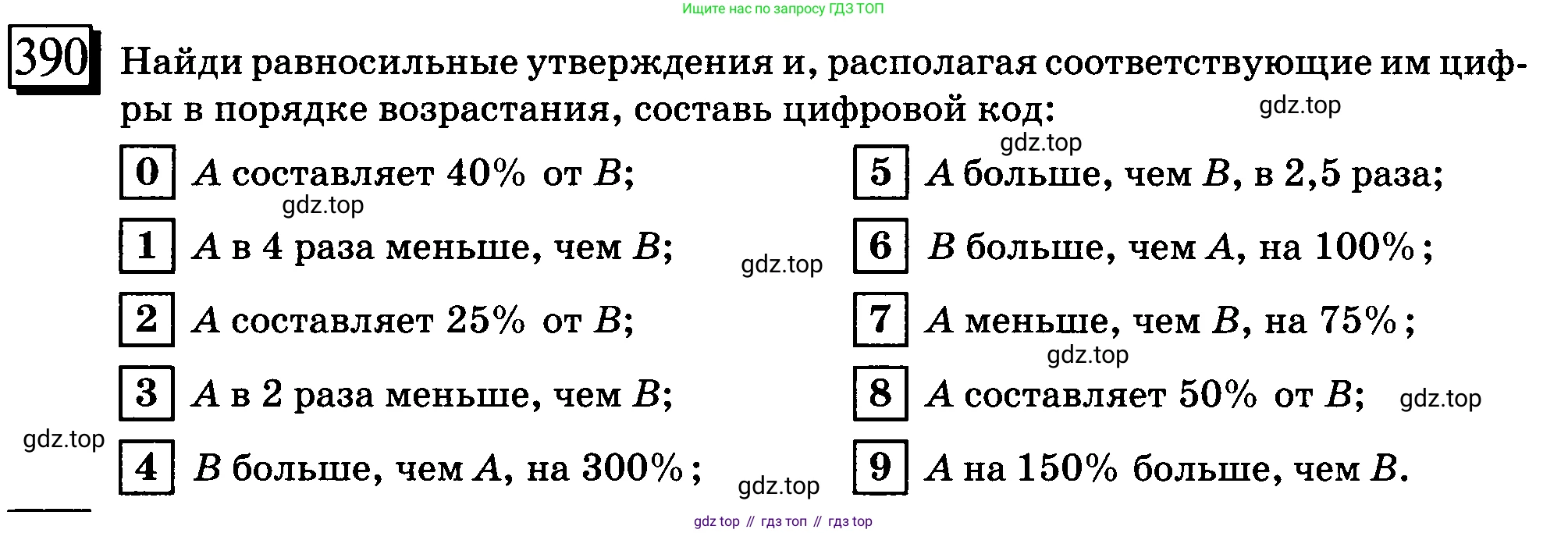 ГДЗ Математика, 6 класс Учебник, авторы: Дорофеев Георгий Владимирович, Петерсон Людмила Георгиевна, издательство Просвещение, Москва, 2023, голубого цвета, Часть 1, страница 91, номер 390, Условие 2010-2022