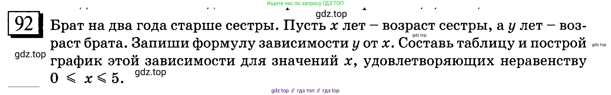 ГДЗ Математика, 6 класс Учебник, авторы: Дорофеев Георгий Владимирович, Петерсон Людмила Георгиевна, издательство Просвещение, Москва, 2023, голубого цвета, Часть 1, страница 25, номер 92, Условие 2010-2022